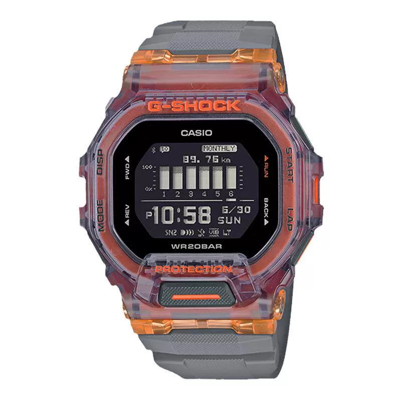 海外专供casio卡西欧旗舰店小方块GBD-200SM手表男女款g-shock 