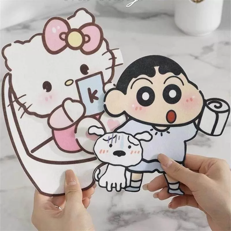 猫咪马桶除臭贴卫生间香薰片厕所装饰卡通贴纸防水消臭留香 
