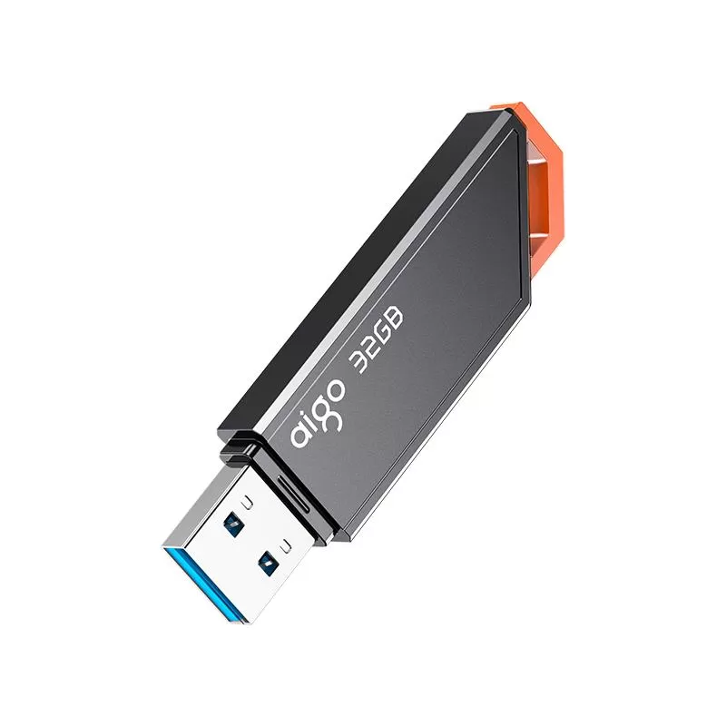 爱国者u盘大容量128g高速USB3.2车载电脑办公带指示灯优盘64g正品