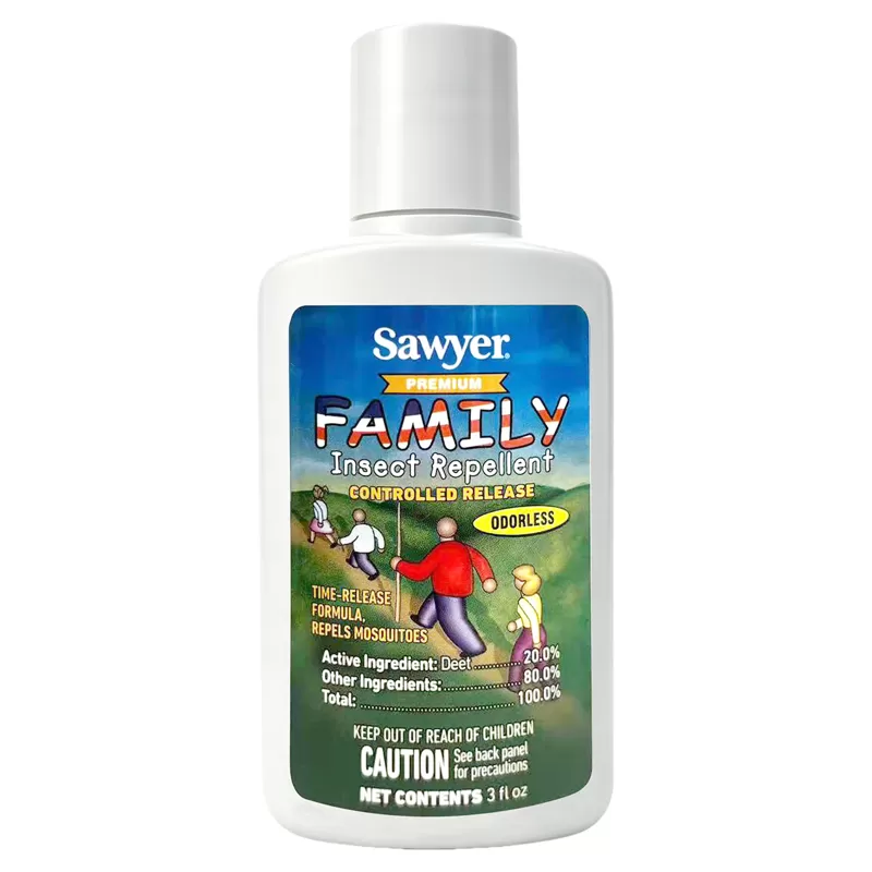 Sawyer索耶驱蚊乳液儿童deet避蚊胺婴儿户外防蚊婴幼儿防蚊水89ml