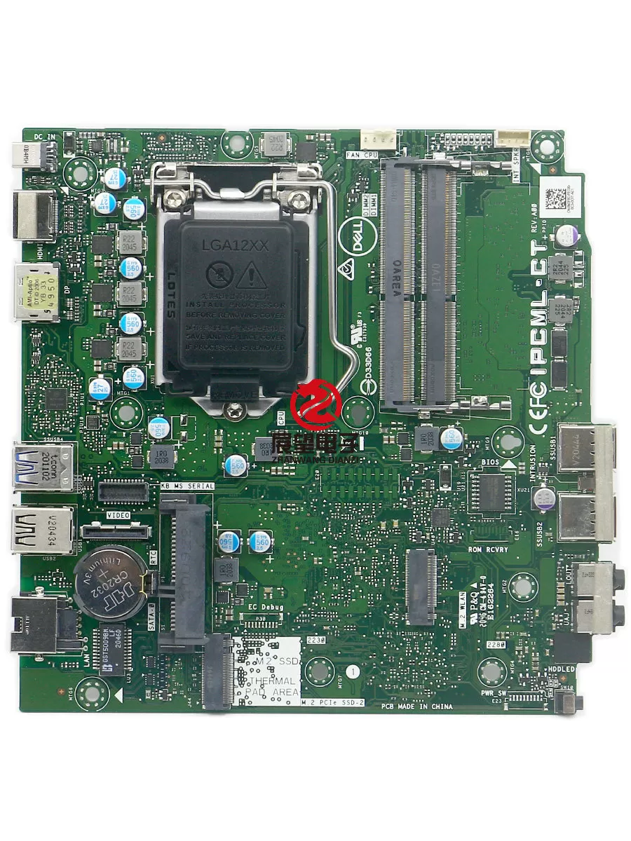 全新DELL戴尔Optiplex 3080MFF 迷你主板 IPCML-CT M3F6C适用