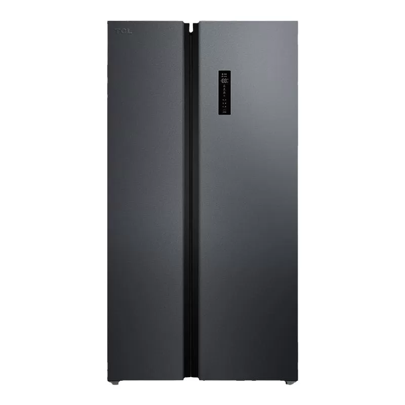 TCL 650升对开门双开门大容量大冷冻冰箱一级能效风冷以旧换新 