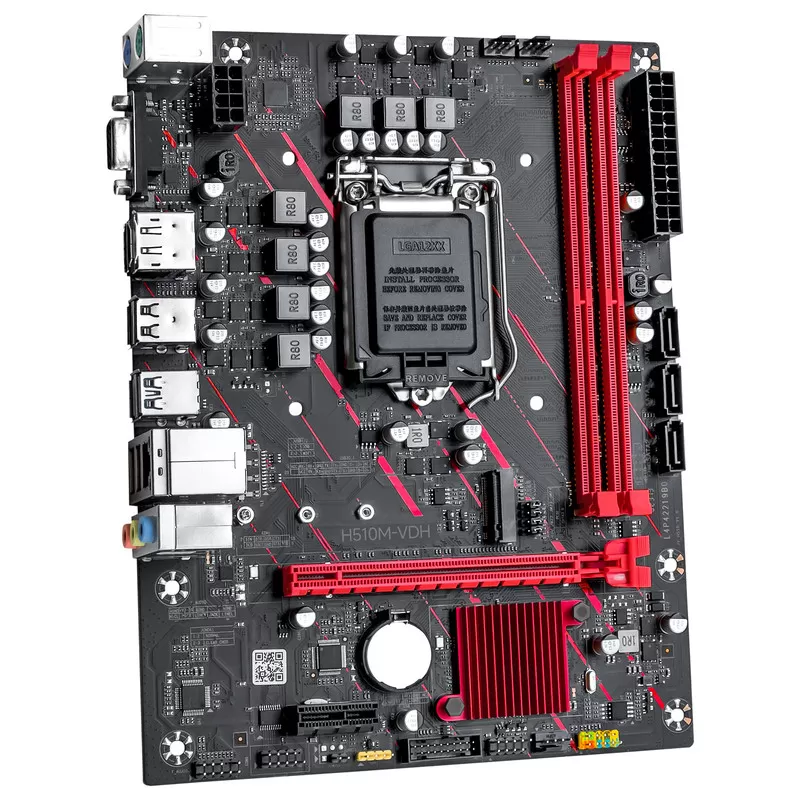 【正品】精粤H510主板全新i3i5i7CPU10/11代1200针兼容H511 B460M 