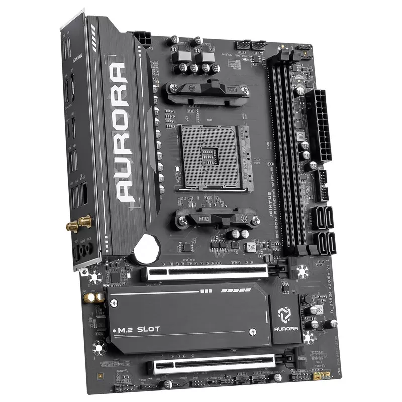 精粤B550M AURORA WIFI-B无线网卡台式电脑主板兼容a520AM4主机板 