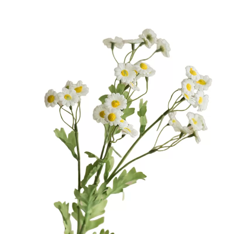 ins网红清新小雏菊仿真花洋甘菊假花花束家居装饰摆件拍照道具
