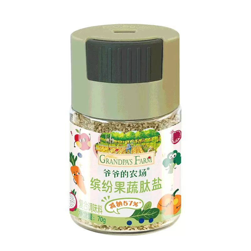 爷爷的农场果蔬盐儿童调味黑松露松茸鲜替味精有机喷雾酱油调味料
