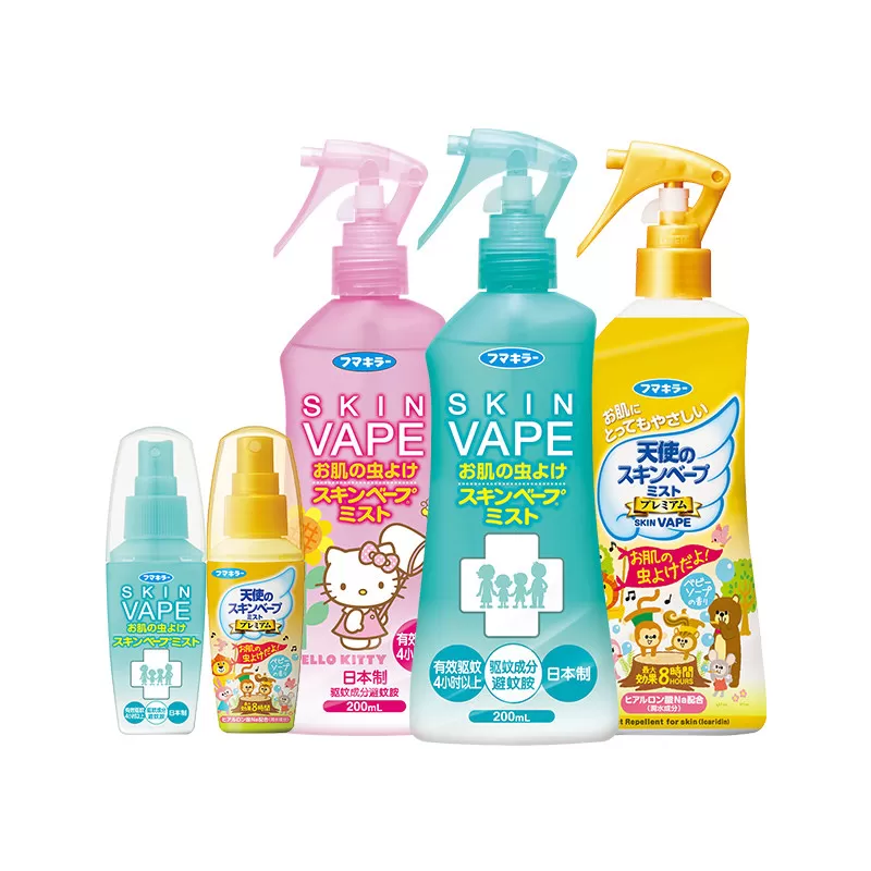 日本VAPE防蚊喷雾防蚊水防叮咬水便携涂抹户外防蚊防虫