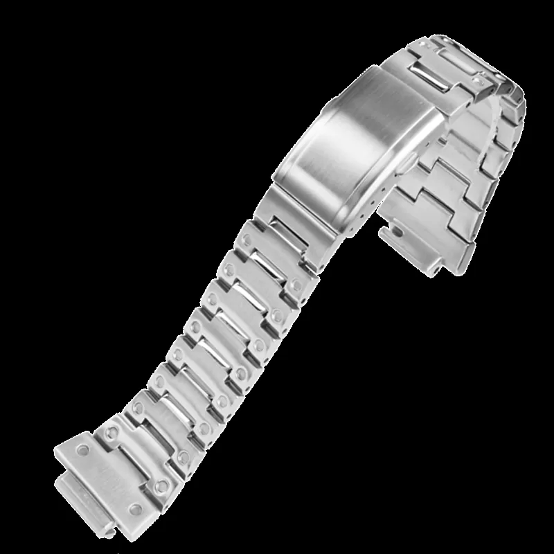 适配G-SHOCK卡西欧小方块GM-5600 DW5600/5610改装金属精钢手表带