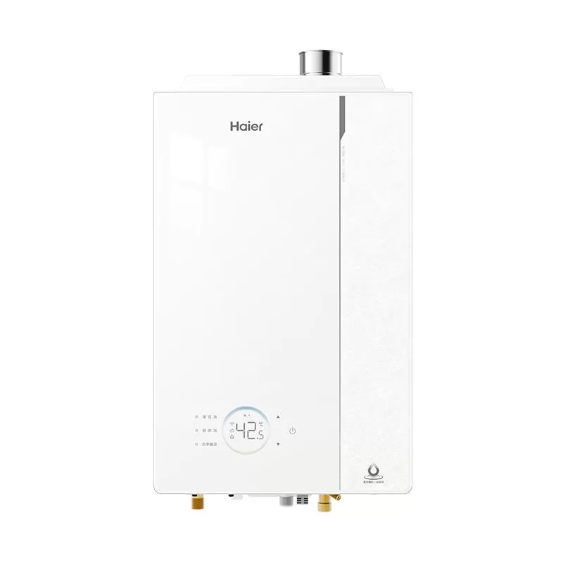 [新品]海尔麦浪小海鲸K80燃气热水器天然气一级能效16L升恒温家用