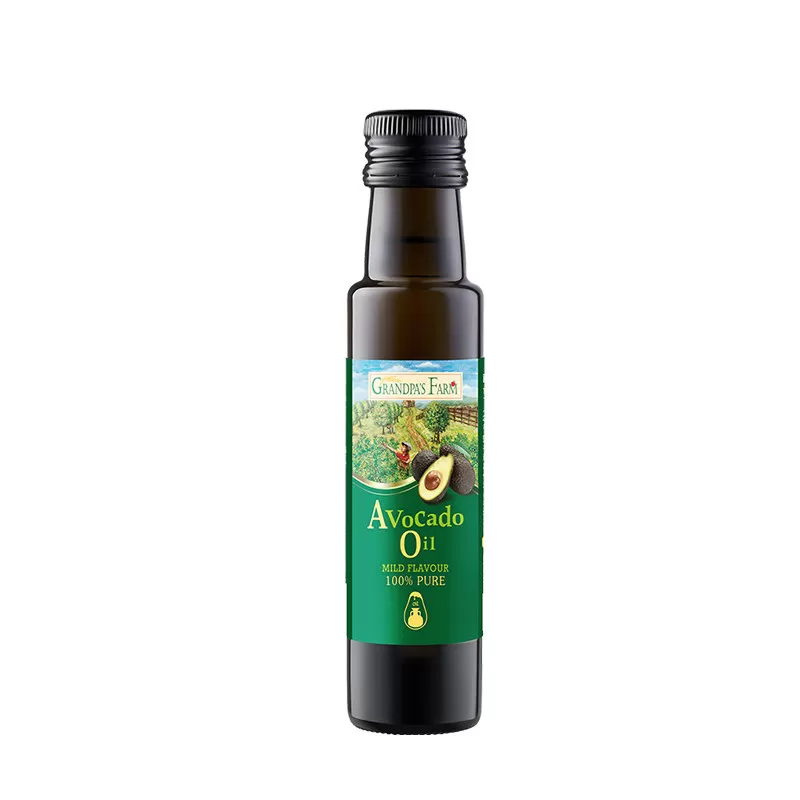 爷爷的农场核桃油牛油果油亚麻籽油橄榄油宝宝食用热炒油山茶油 