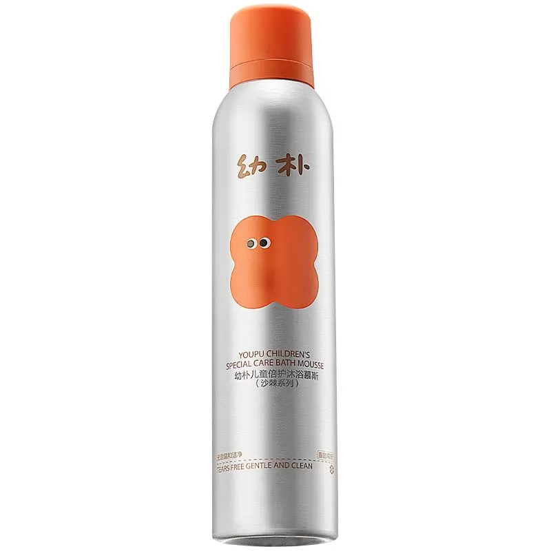 babycare幼朴儿童宝宝沐浴露婴幼儿保湿沐浴二合一沐浴慕斯250ml 