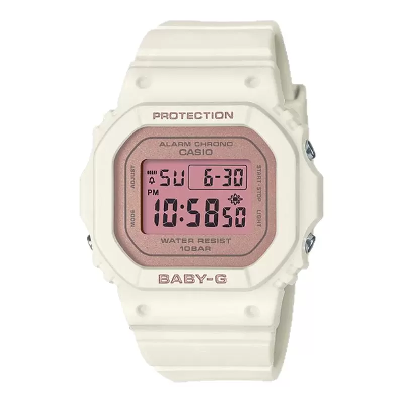 casio旗舰店BGD-565SC运动防水潮流少女手表卡西欧官方正品BABY-G