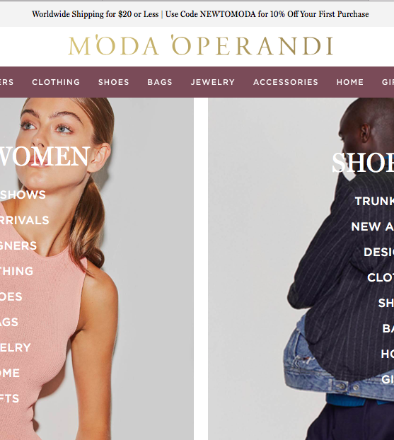 moda operandi春季精选商品 25% 折扣，需使用代码：25SPRING