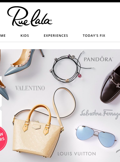 Ruelala官网邮箱注册最高3折起优惠券