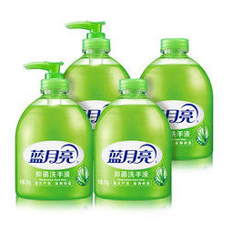 京东PLUS会员： 蓝月亮 芦荟抑菌洗手液套装（ 500g*2瓶+500g补充装*2 瓶） *2件