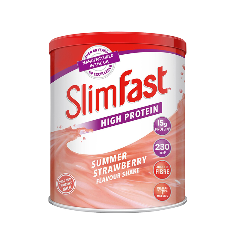 英国slimfast蛋白代餐奶昔438g