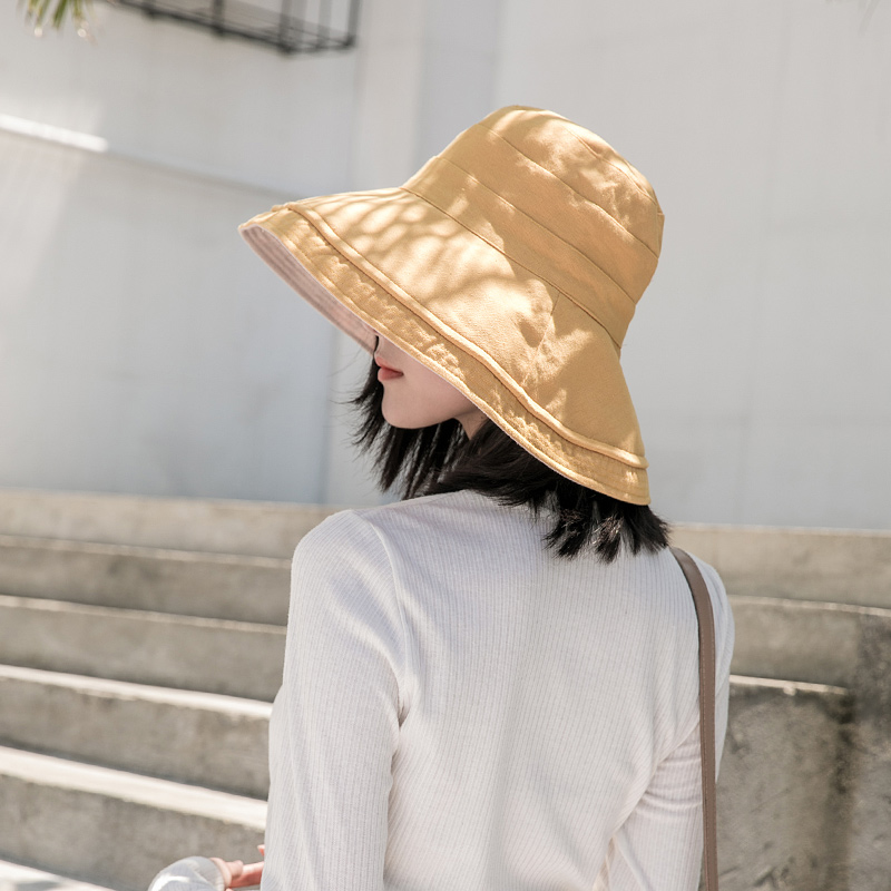 日本渔夫帽日系女夏季韩版防晒帽子