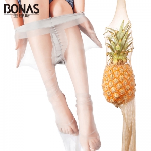BONAS/宝娜斯 菠萝打底丝袜4双装