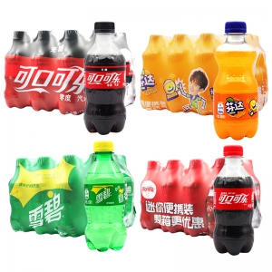 可口可乐、雪碧、芬达 碳酸饮料 300mlx12小瓶装