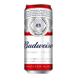 Budweiser 百威 经典醇正啤酒 550ml*6罐