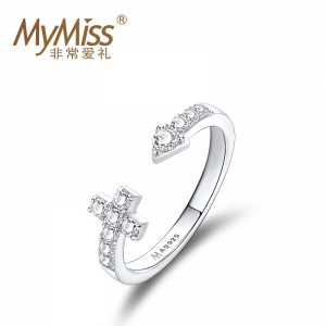 Mymiss 非常爱礼 MT-0211 女款925银戒指