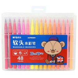 M&G 晨光 ACPN0391 软头水彩笔 48支/盒 +软头水彩笔12支 +凑单品