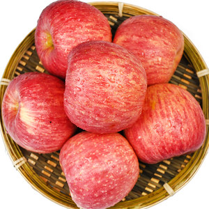 陕西洛川红富士苹果 净重9斤