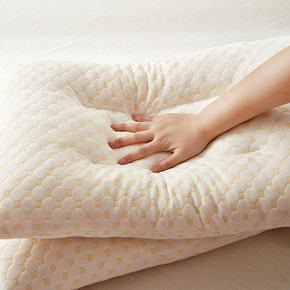 泰国乳胶枕头碎颗粒枕芯橡胶高回弹记忆枕成人学生颈椎护颈枕枕芯 