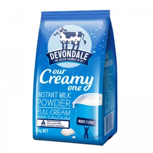 Devondale 德运 全脂高钙成人奶粉 1000g *2件 