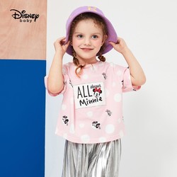 Disney 迪士尼 儿童纯棉短袖T恤