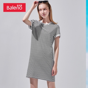Baleno 班尼路 88008202 条纹连衣裙 *2件