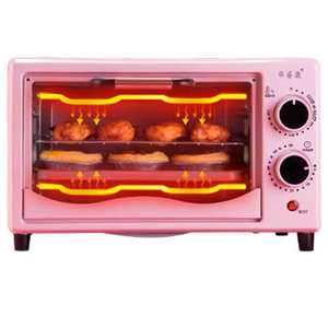 华睿康 家用小型电烤箱 S型加热管均匀受热 12升 