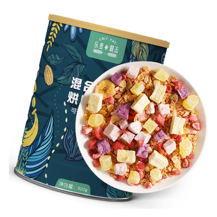 水果坚果酸奶果粒麦片500g