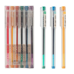 M&G 晨光 AGPA9205 本味系列 彩色中性笔 6色/盒 *7件 +凑单品