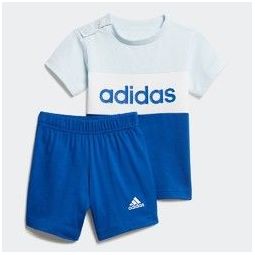 adidas 阿迪达斯 GD6171 婴童装训练短袖运动套装   