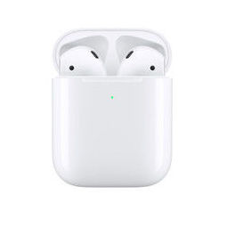 Apple 苹果 新AirPods（二代）真无线蓝牙耳机 有线充电盒版   