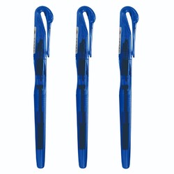 JINHAO 金豪 鲨鱼钢笔 0.38mm 蓝色杆 3支装 *4件