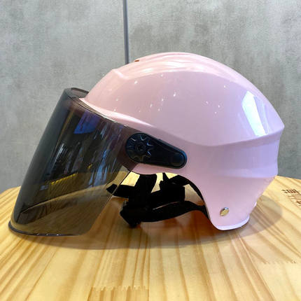 电动车摩托车头盔多色镜片可选