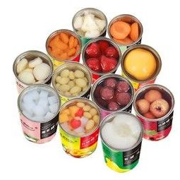 砀山黄桃罐头水果罐头6罐整箱新鲜特产糖水桔子菠萝杨梅椰果罐头   