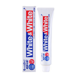 LION 狮王 WHITE&WHITE洁白牙膏 150g *3件