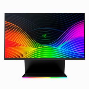 Razer雷蛇战鹰27英寸电脑游戏电竞144Hz显示器RGB底座IPS面板台式