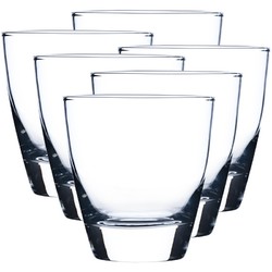 Luminarc 乐美雅 玻璃杯 320ml 6支装 送托盘
