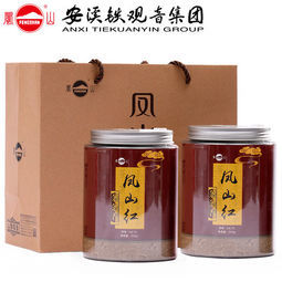 凤山 一级小种红茶茶叶 200克*2罐   