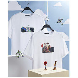 PEACEBIRD MEN 太平鸟 x 玩具总动员系列 BWDAA2212 短袖T恤 *2件