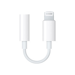 Apple 苹果 Lightning 至 3.5 毫米耳机插孔转换器
