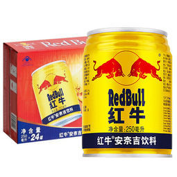 Red Bull 红牛 安奈吉 运动型功能饮料 250ml*24罐   