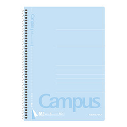 KOKUYO 国誉 Campus 螺旋装订易撕笔记本 A5/50页 2本装