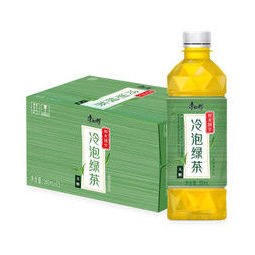 康师傅 无糖冷泡绿茶饮料 350ml*15瓶  