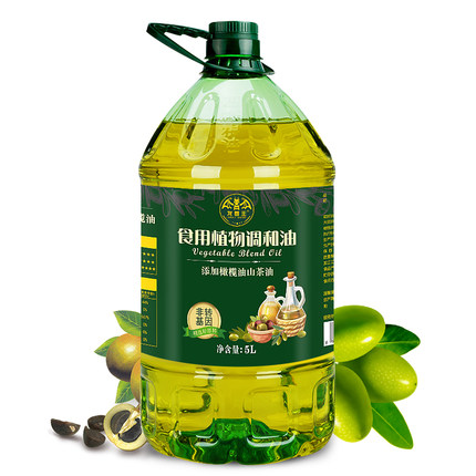 非转基因植物橄榄油5L调和油