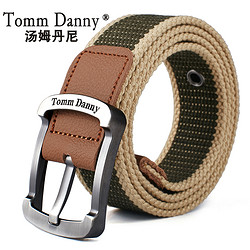 TommDanny 汤姆丹尼 989 中性款帆布腰带